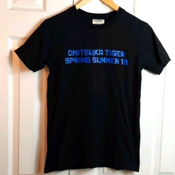 Onitsuka Tiger x Andrea Pompilio Black T Shirt - Picture 1 of 4